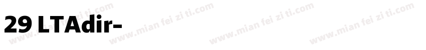 29 LTAdir字体转换
